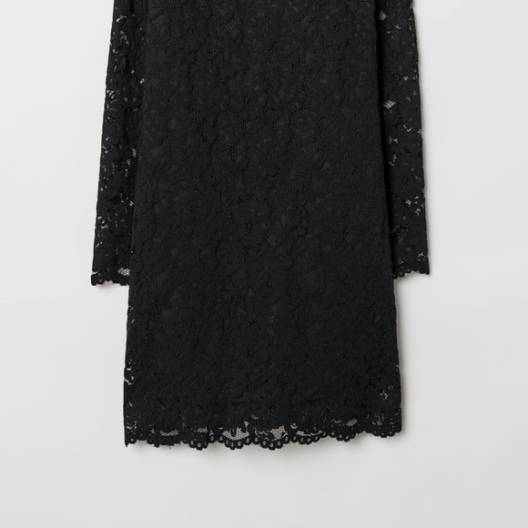 H&M BLACK LACE DRESS - Picture 5 of 5